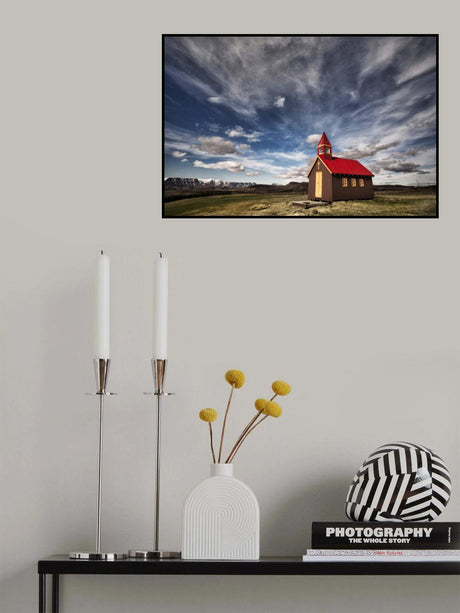 Tiny Church Poster och Canvastavla