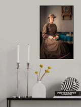 Lady Poster och Canvastavla