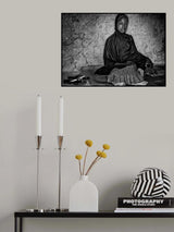Girl at her home - Niger Poster och Canvastavla