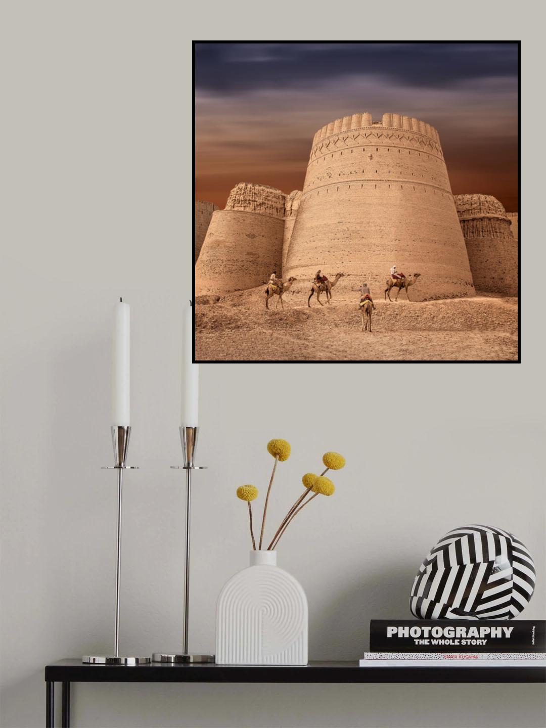Derawar Fort 3 Poster och Canvastavla