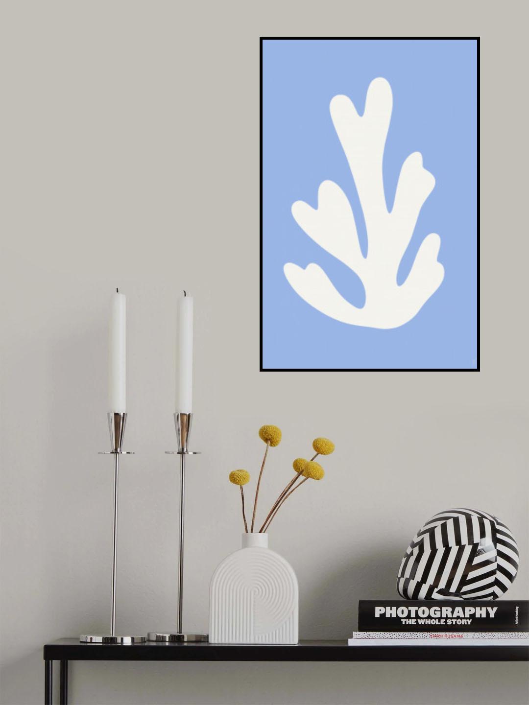 Abstract leaf 3 Poster och Canvastavla