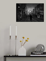 A man in black Poster och Canvastavla