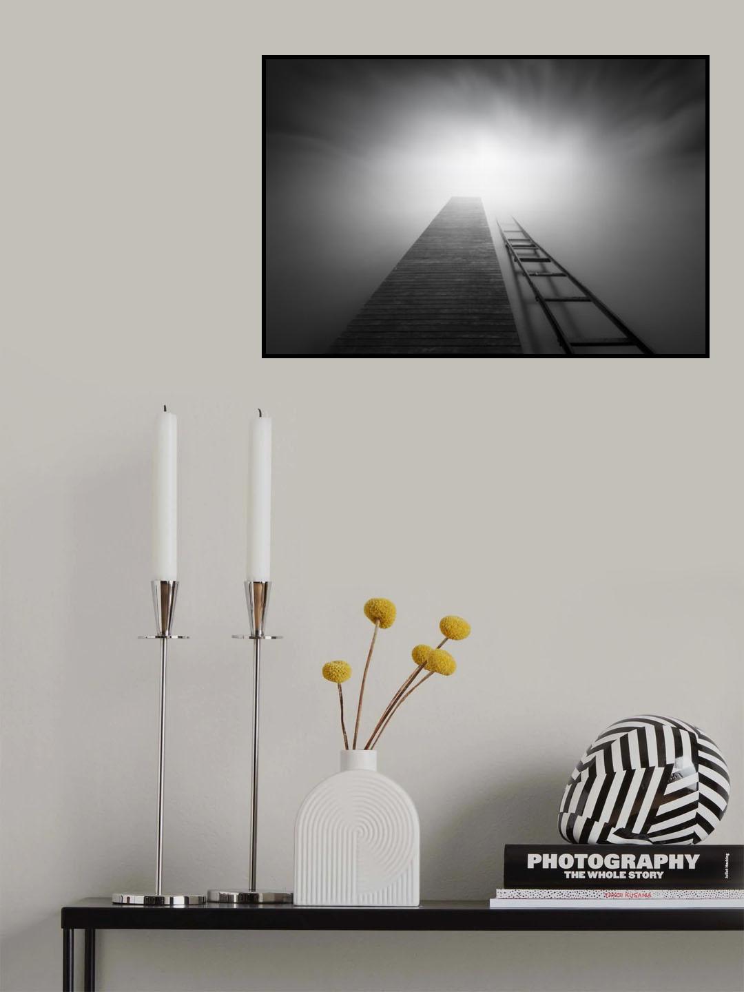 Rail and Pier Poster och Canvastavla