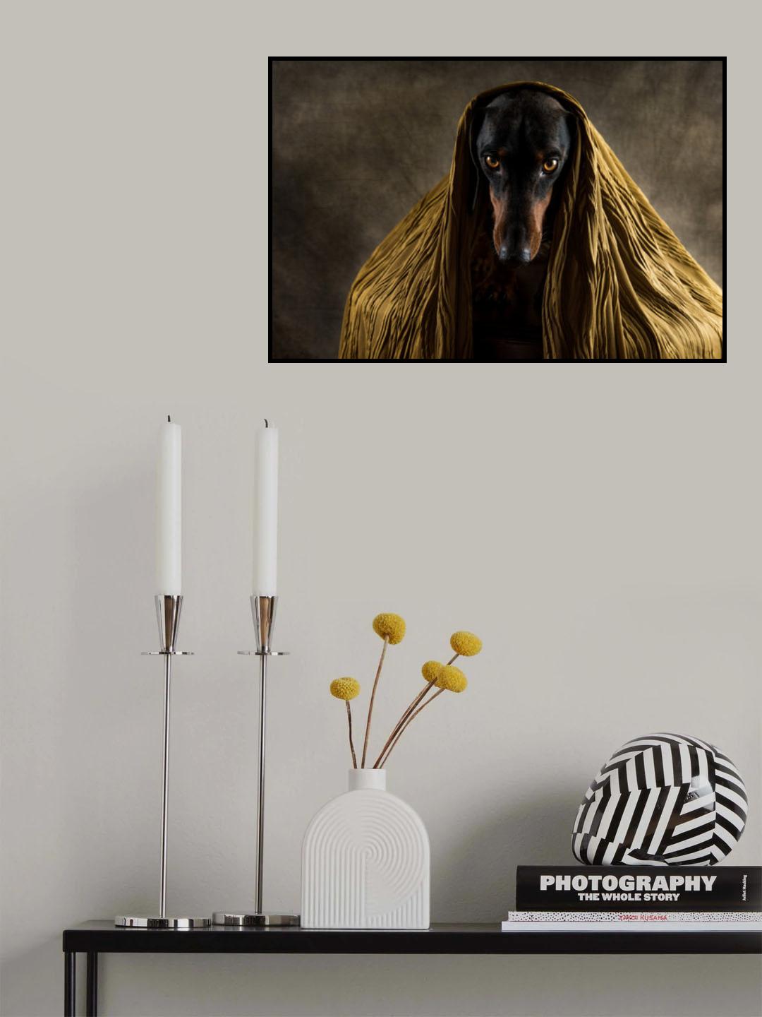 Golden Eyes Poster och Canvastavla
