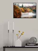 Faskally Autumn Poster och Canvastavla