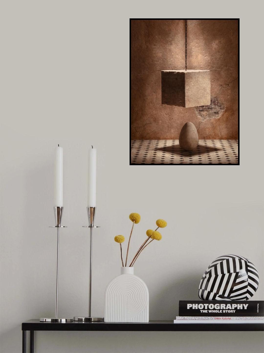 Creative Block Poster och Canvastavla
