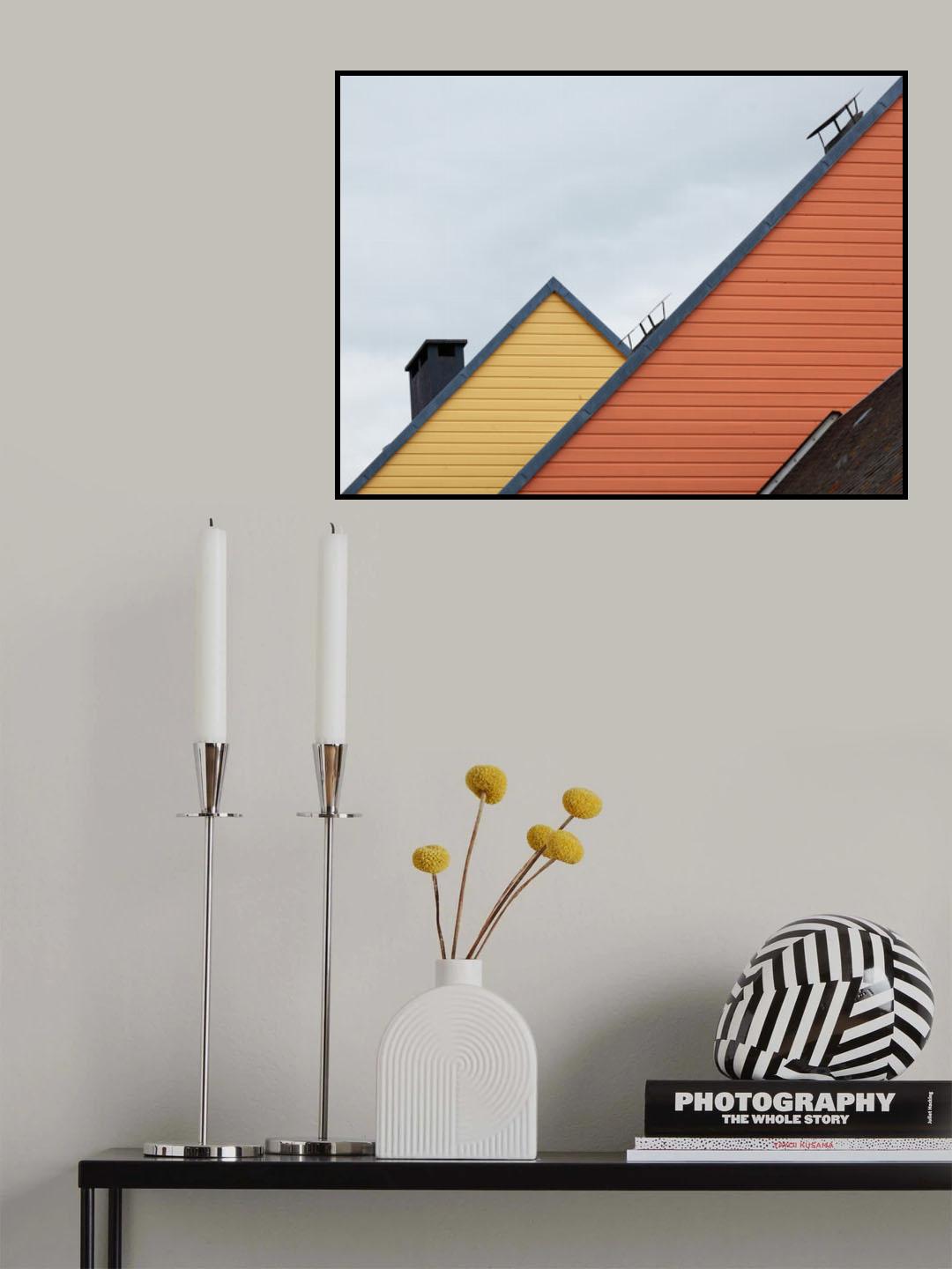 Triangles Poster och Canvastavla