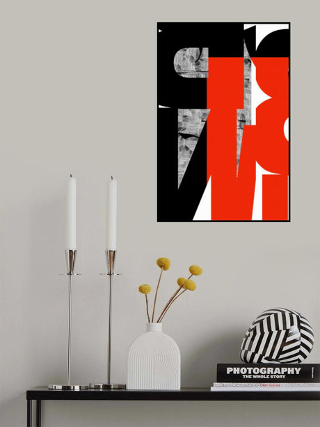 Typography No2 Poster och Canvastavla