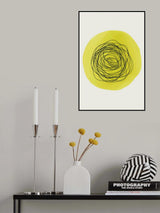 Geometric Watercolor #9 Poster och Canvastavla