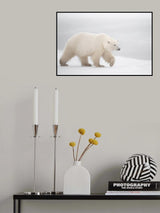 White Poster och Canvastavla