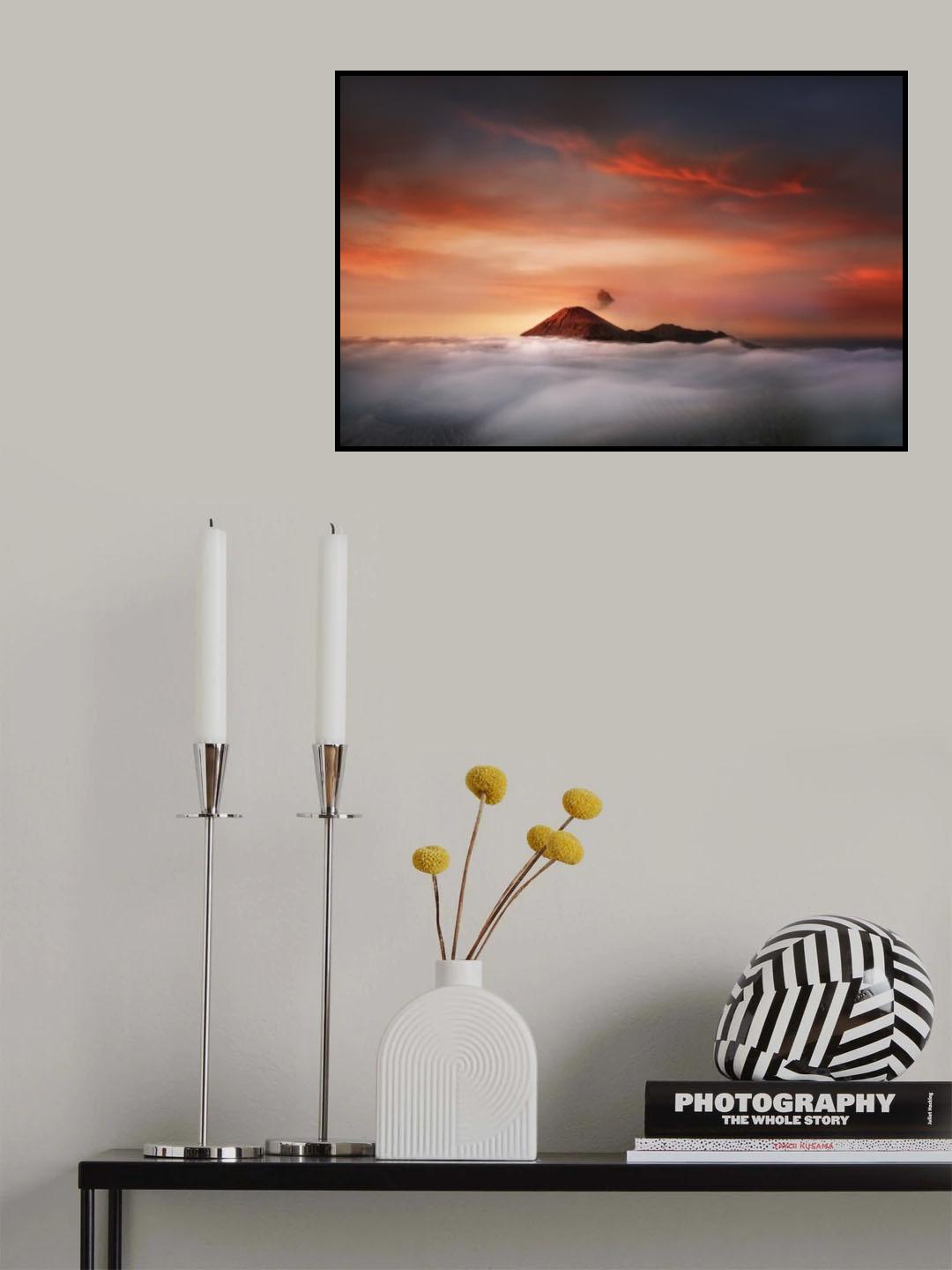 Mahameru Poster och Canvastavla