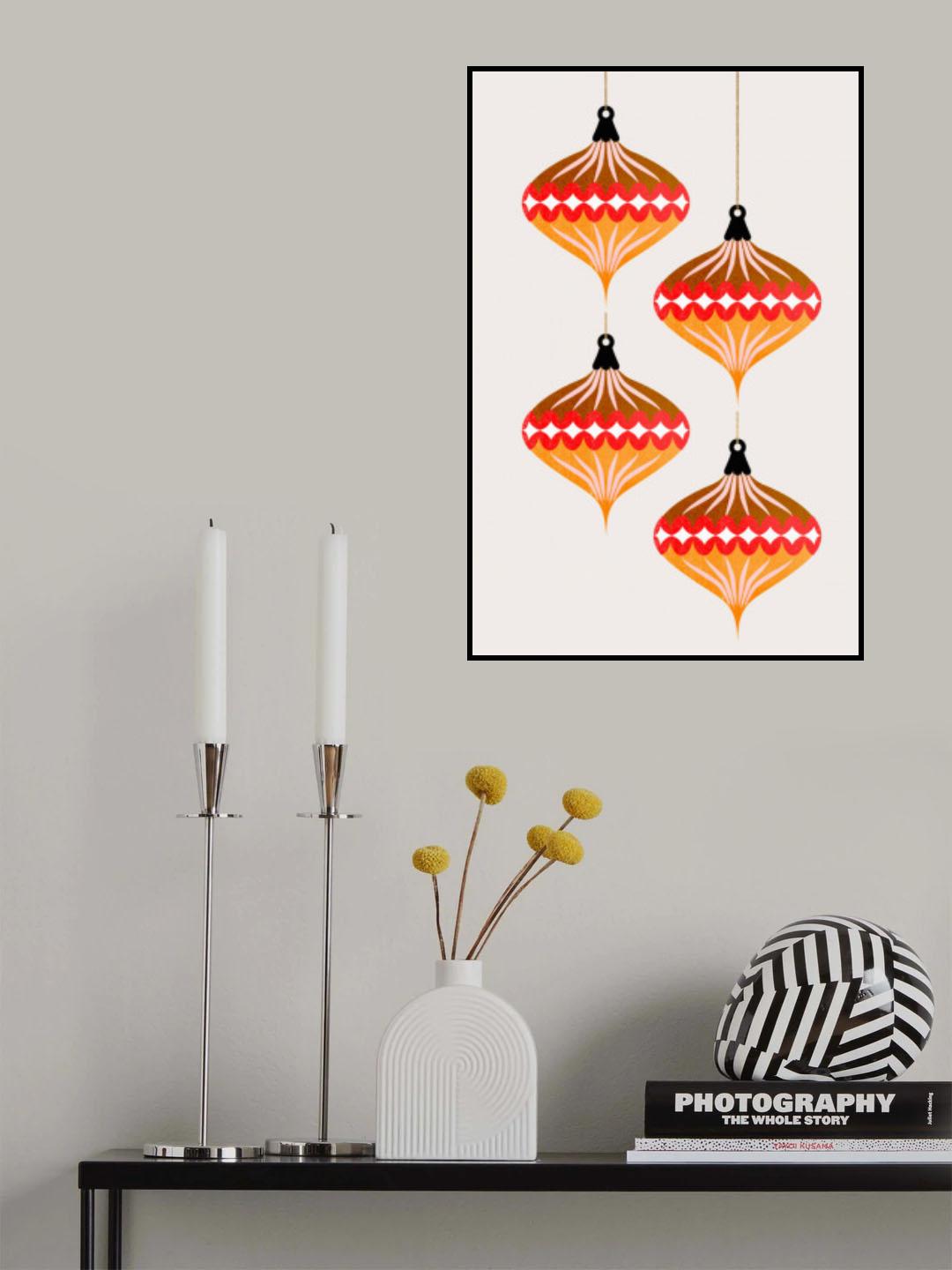 Christmas Balls (vers.2) Poster och Canvastavla
