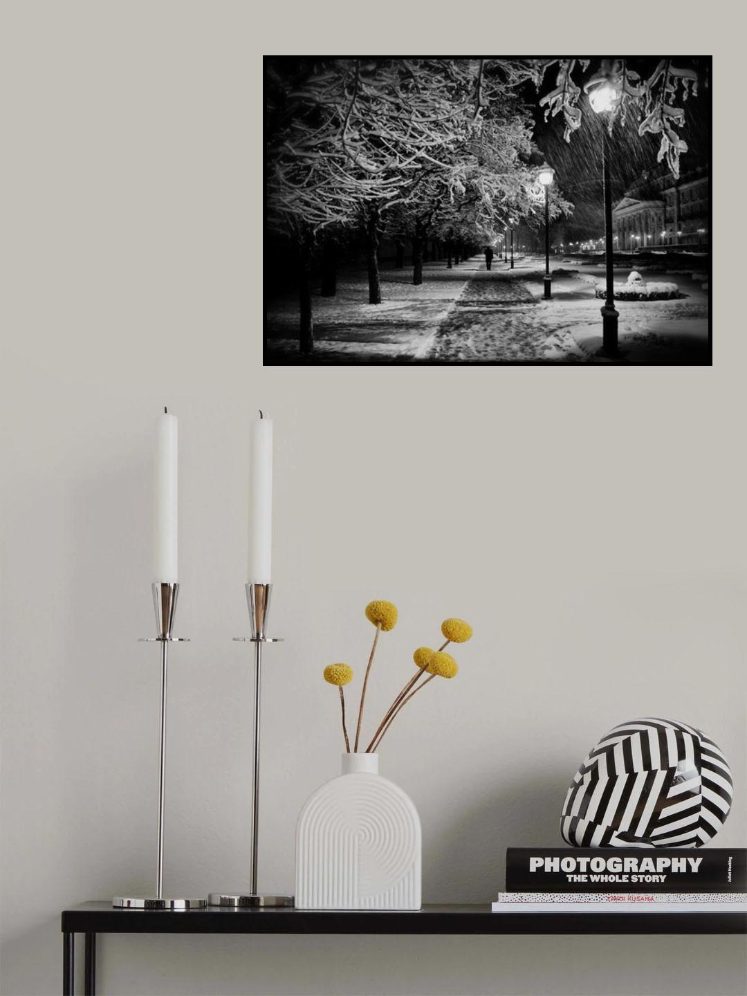 At night Poster och Canvastavla