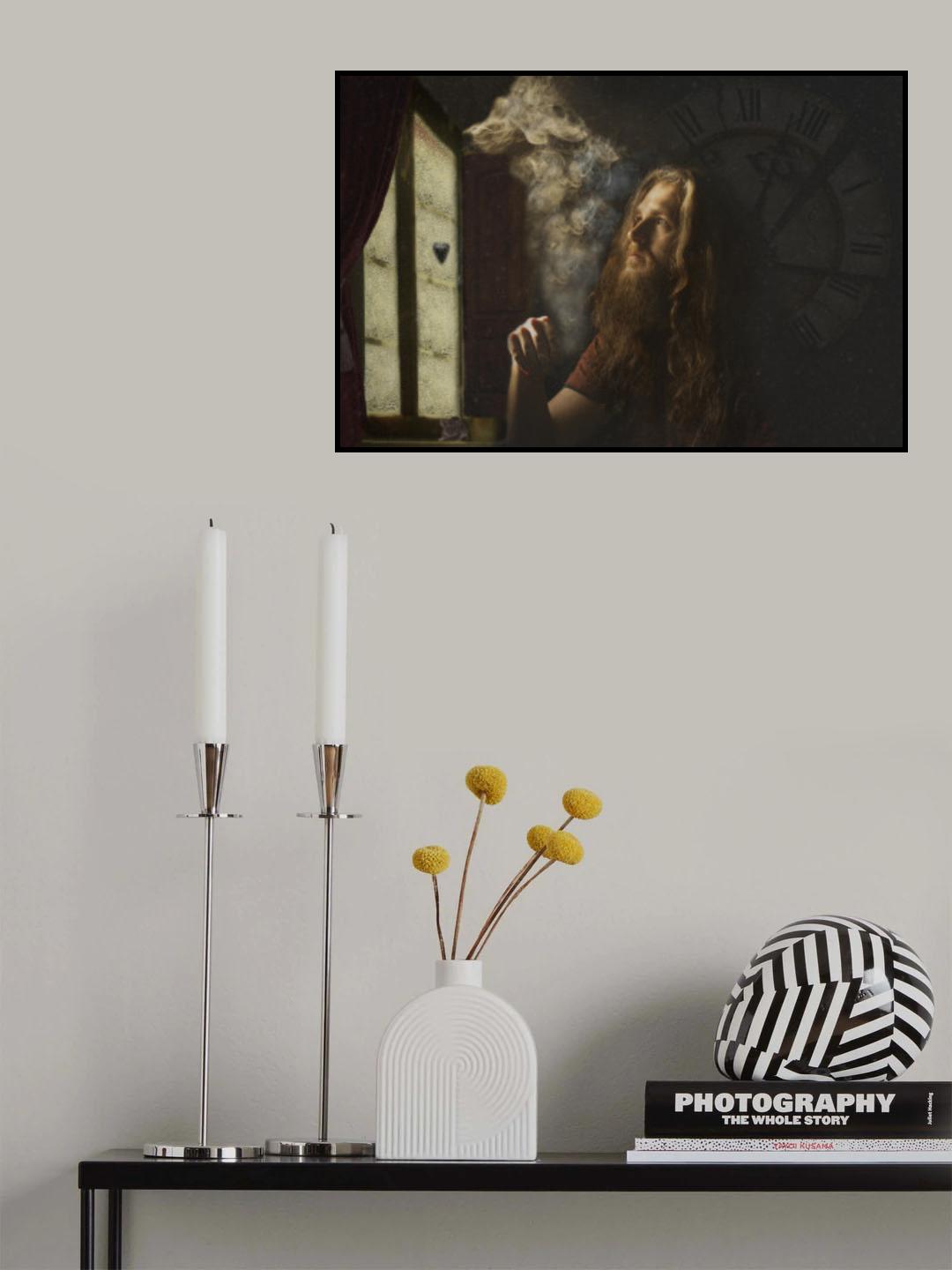 Podróżnik w czasie Poster och Canvastavla