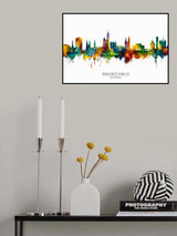 Braunschweig Germany Skyline Poster och Canvastavla