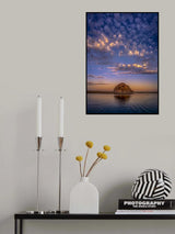 The Early Morning Clouds in Morro Bay Poster och Canvastavla