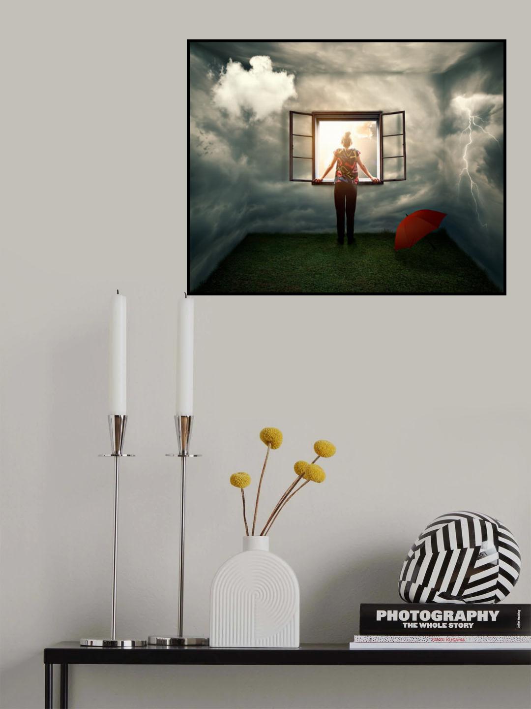 Stormy room Poster och Canvastavla