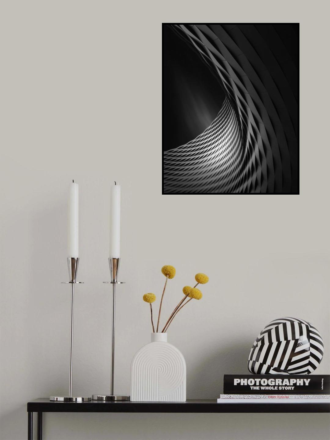 Concave Light I Poster och Canvastavla