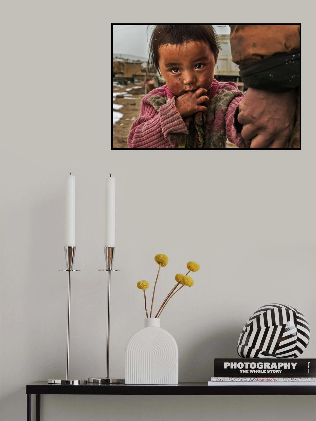 The girl Poster och Canvastavla