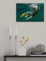 DIVING .... Poster och Canvastavla