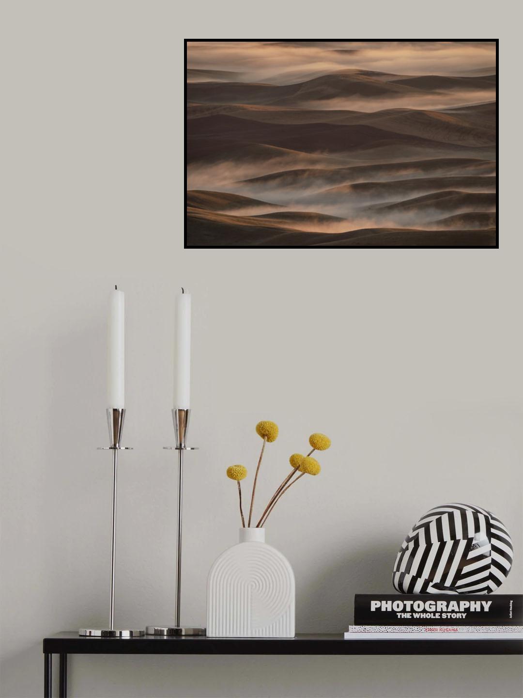 Early Spring Morning at Palouse Poster och Canvastavla