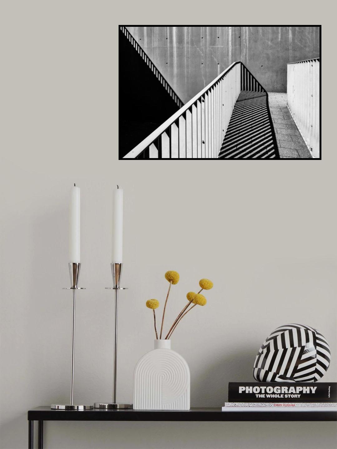 light and lines Poster och Canvastavla