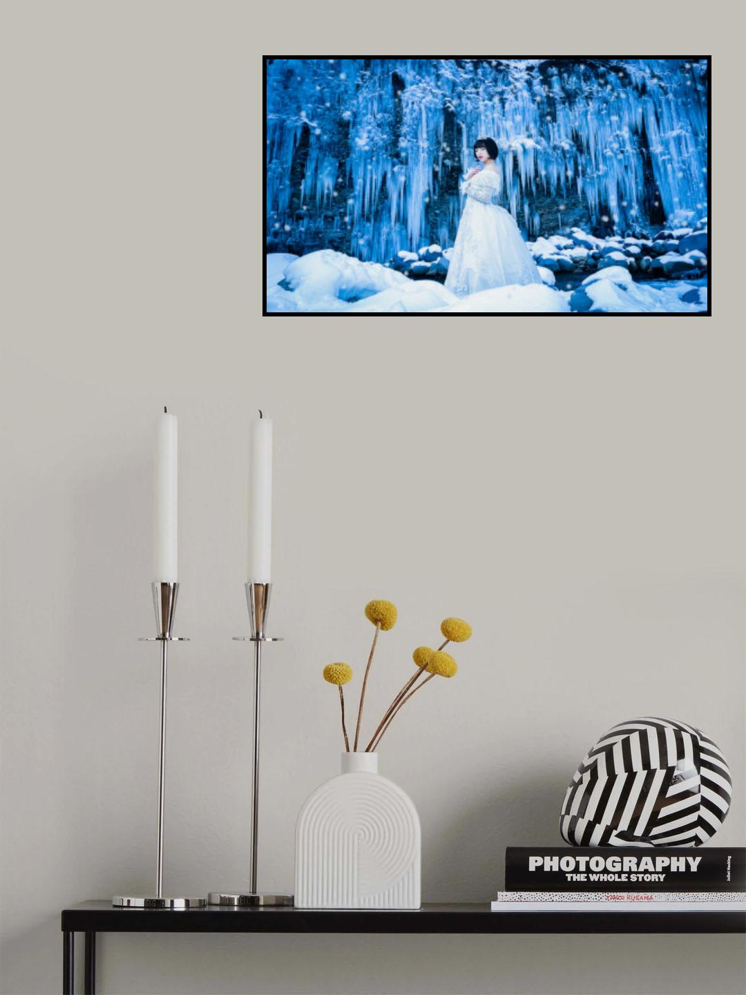 Snow Beauty II Poster och Canvastavla