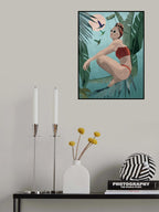 Tropical Blue Poster och Canvastavla