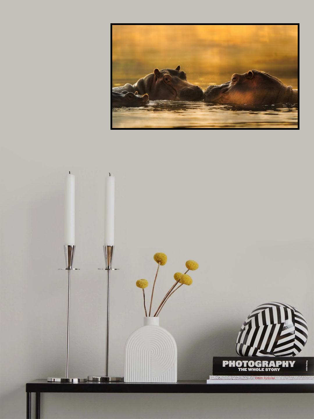KISS Poster och Canvastavla