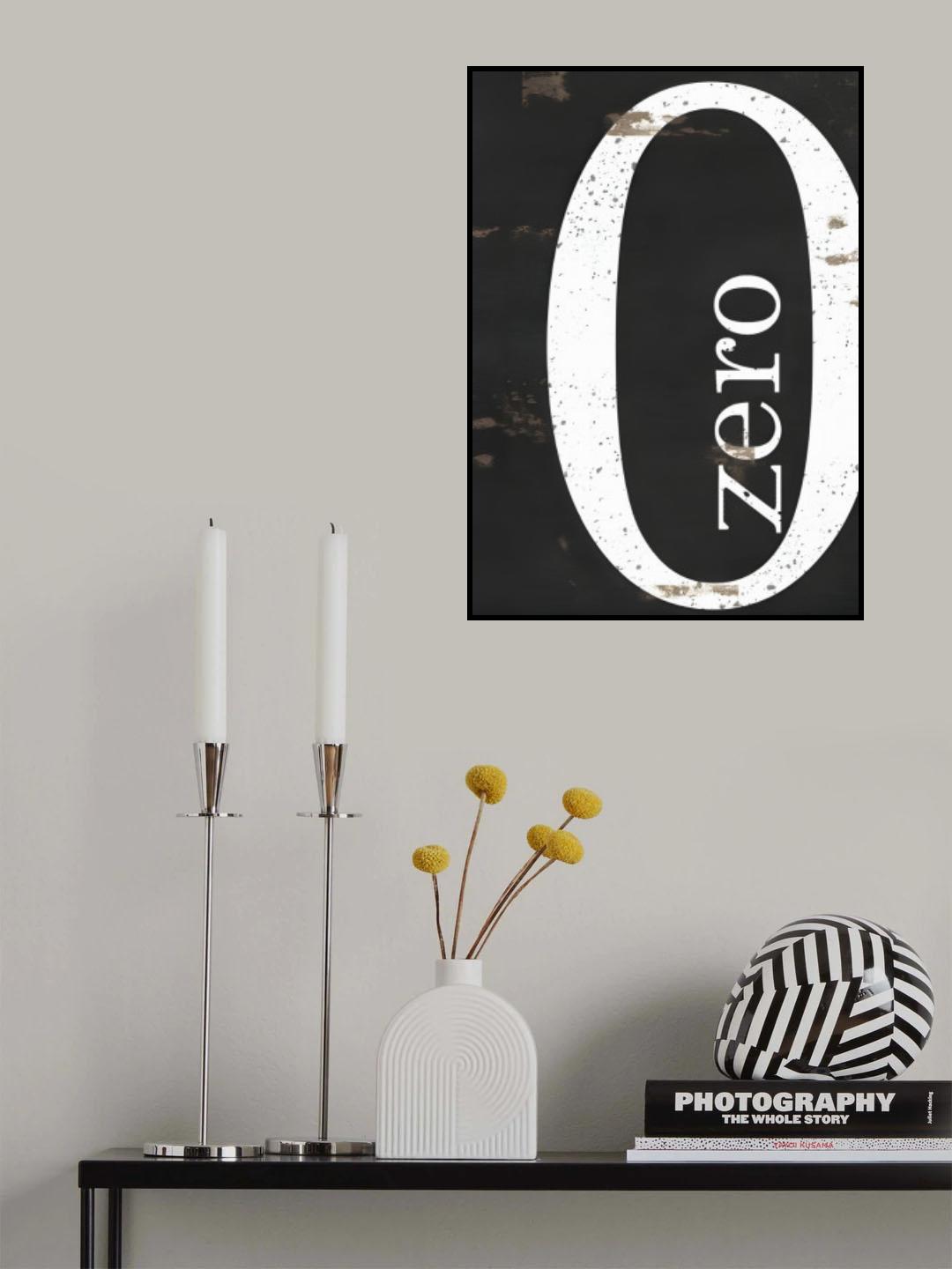 Zero Poster och Canvastavla