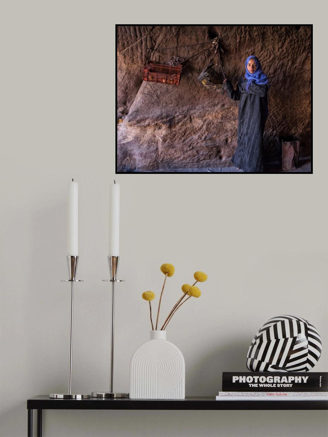 Living in caves Poster och Canvastavla