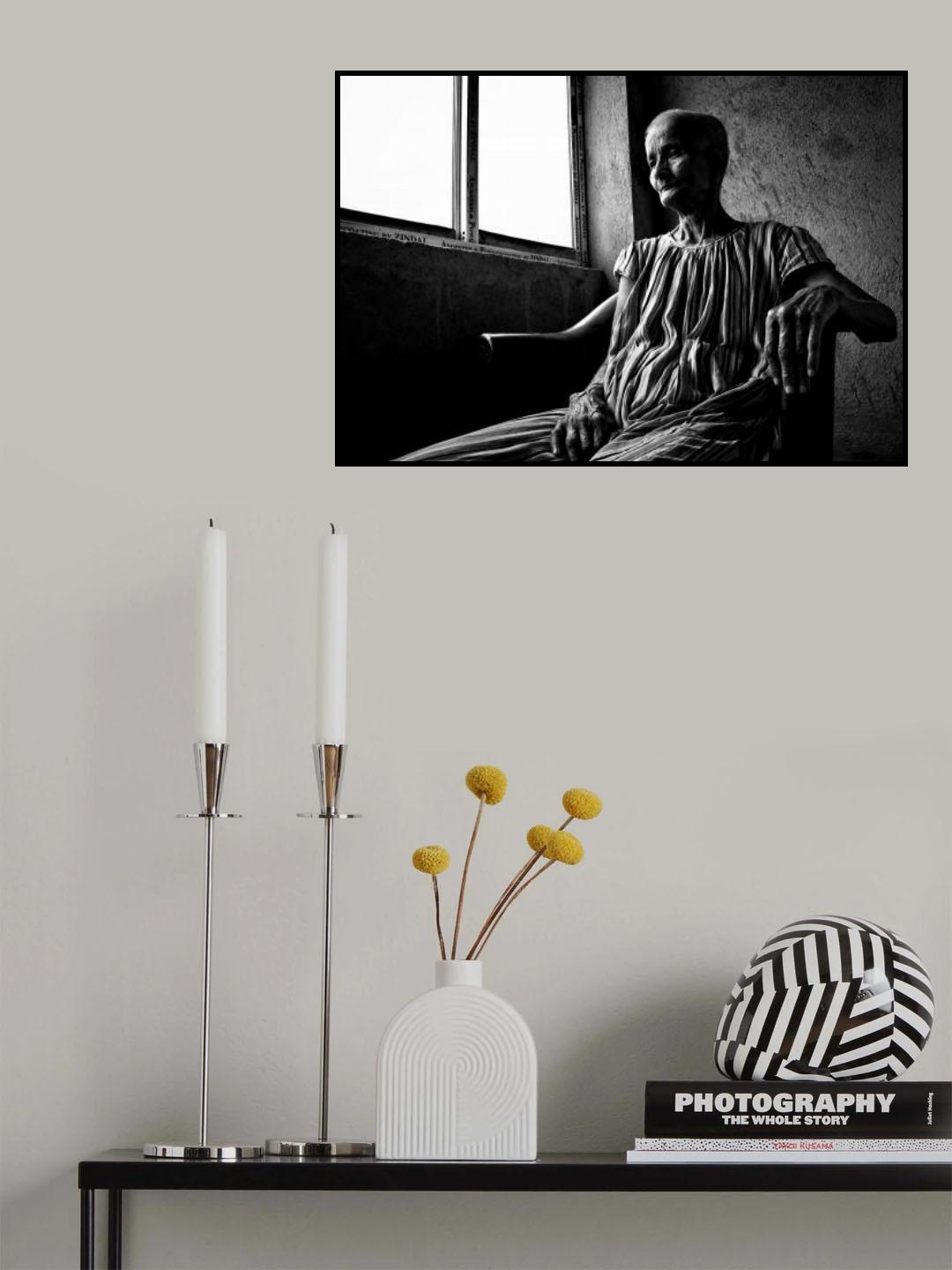 Alone Poster och Canvastavla