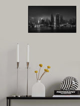 Manhattan Fog Poster och Canvastavla