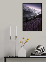 Totem of the Earth: Retreating Glaciers and Cacti Poster och Canvastavla