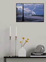 Stormy Malecon Poster och Canvastavla