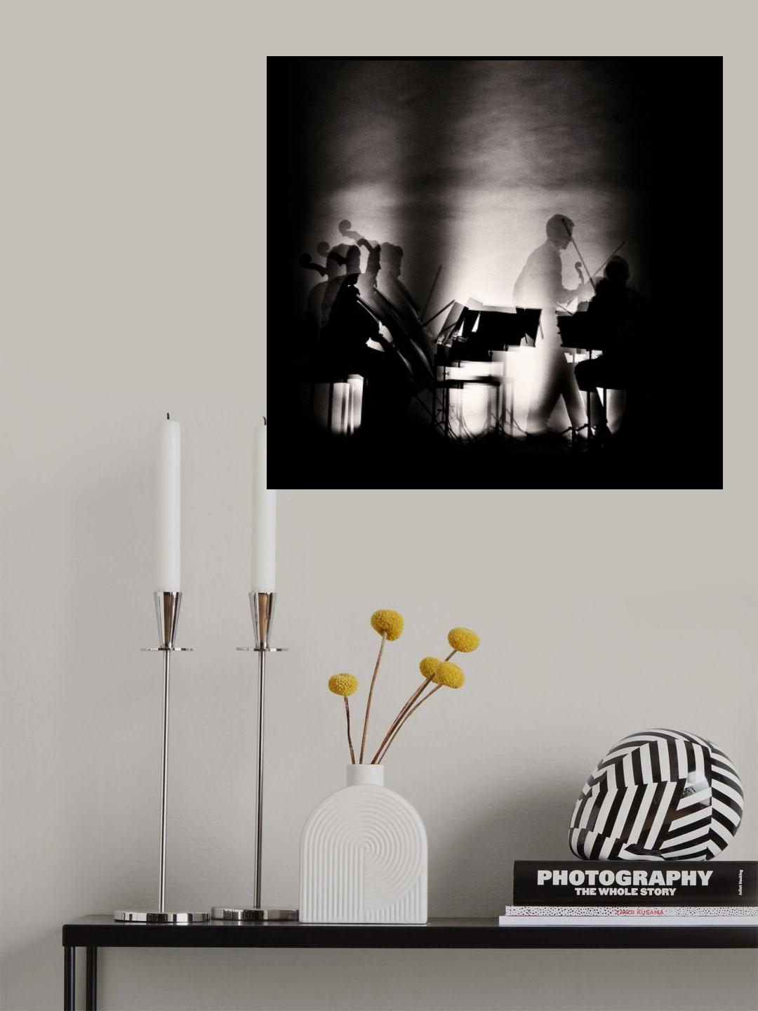 Jazz Makes You Alive Poster och Canvastavla