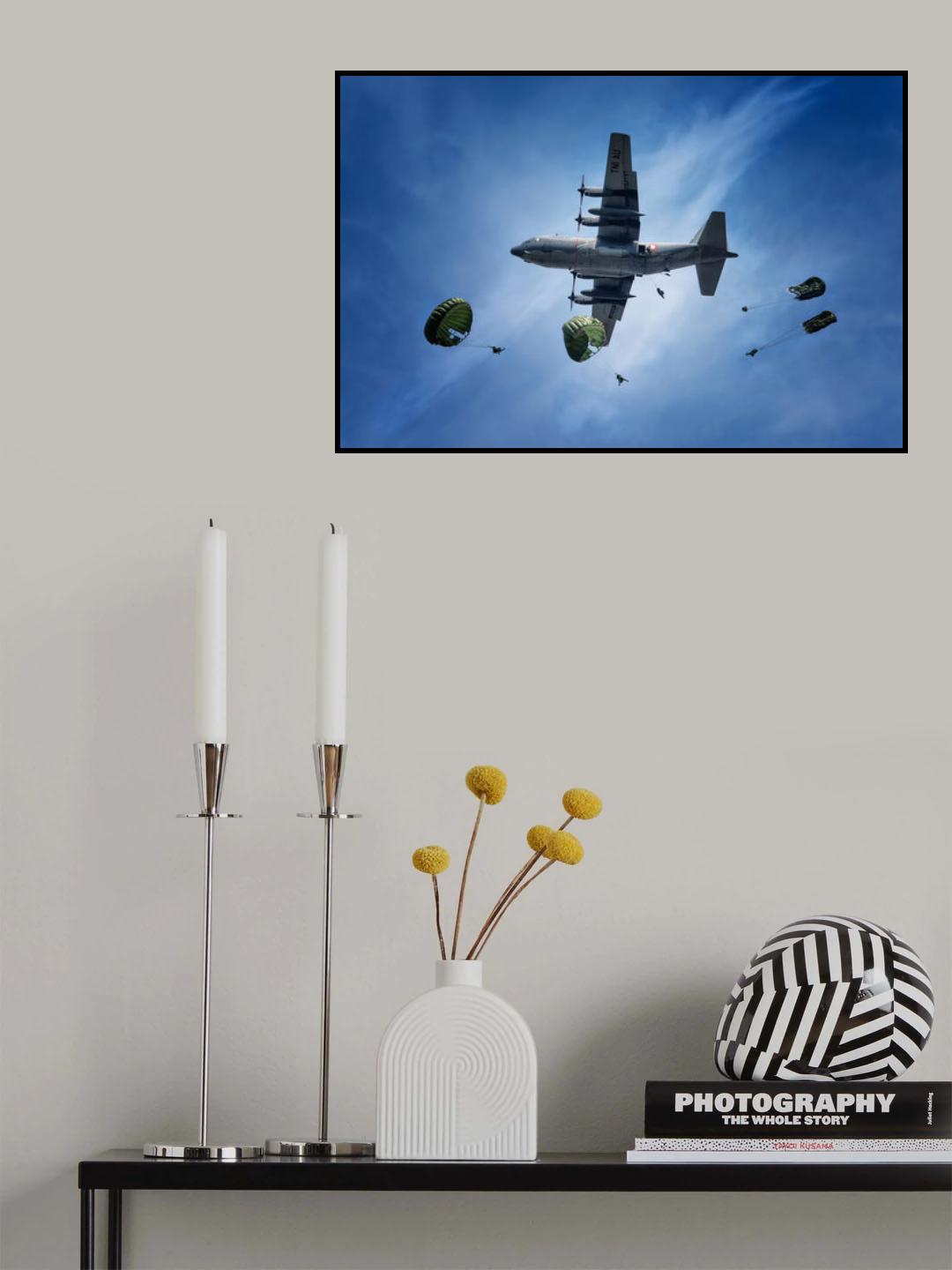drop zone Poster och Canvastavla