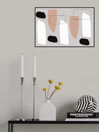 Abstract Happiness Poster och Canvastavla