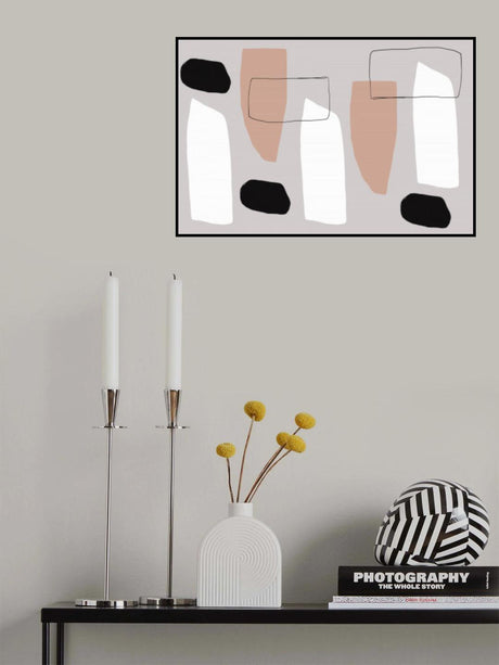 Abstract Happiness Poster och Canvastavla