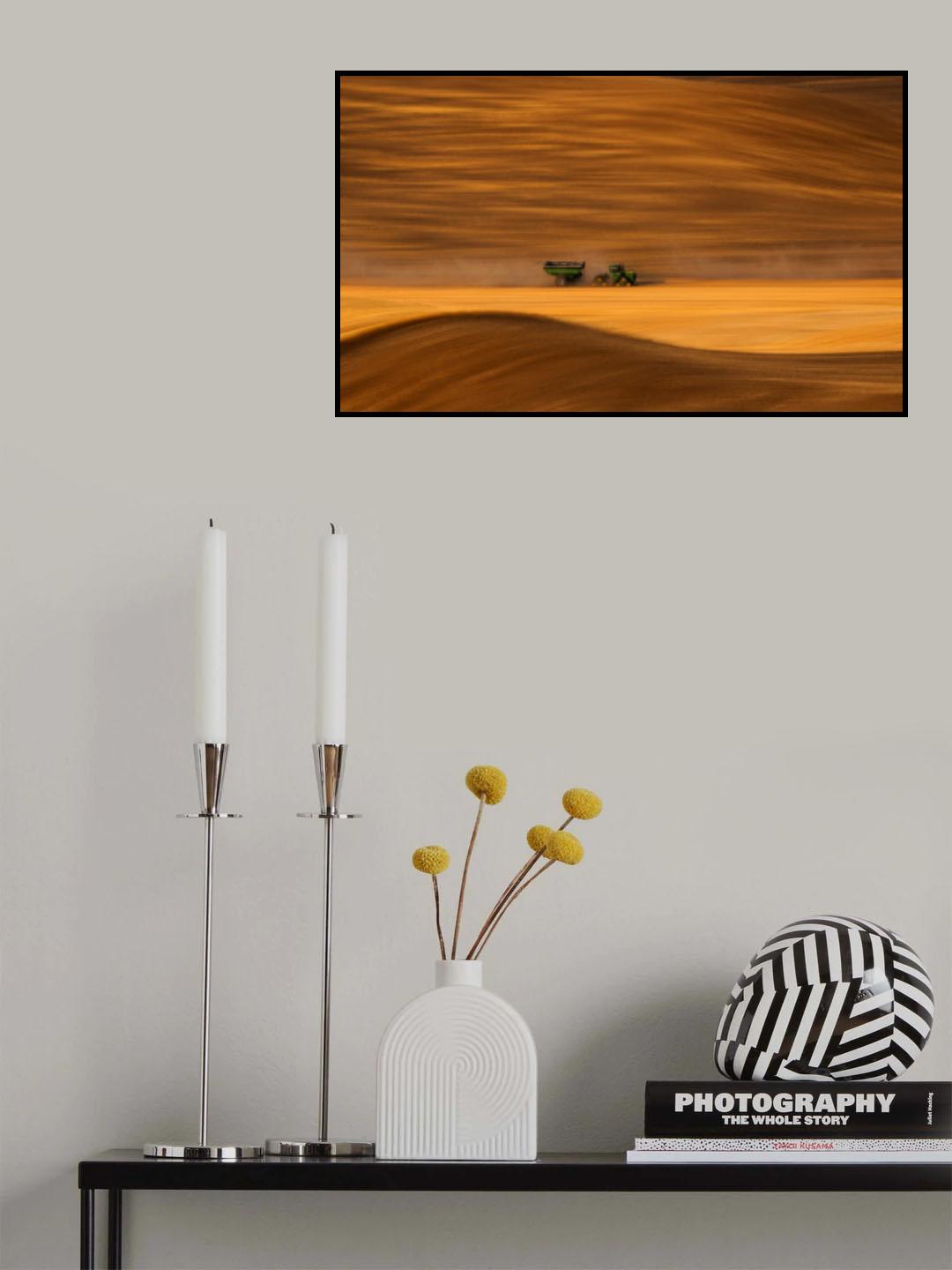 Golden autumn Poster och Canvastavla