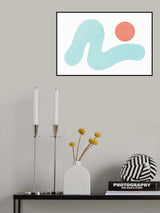 Landscape Shapes 13 Poster och Canvastavla