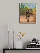 Party with leg piece Poster och Canvastavla