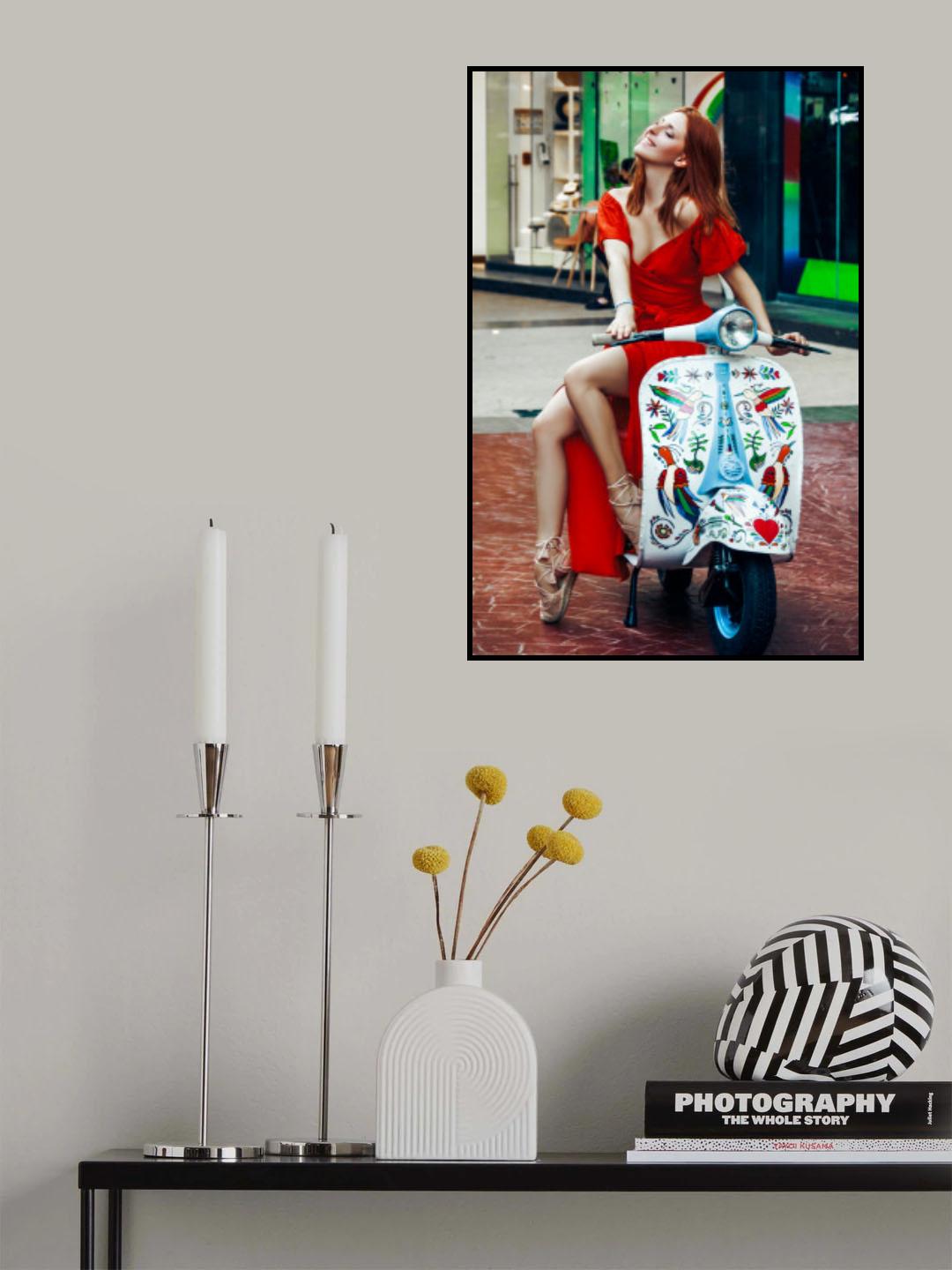 Enjoy in every moment of your ride Poster och Canvastavla