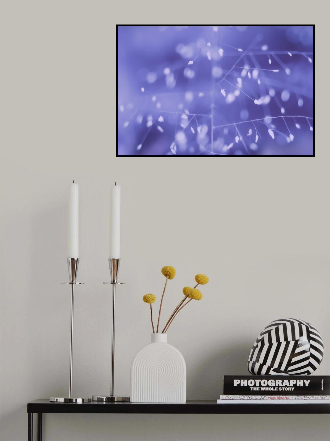 Snowfall Poster och Canvastavla