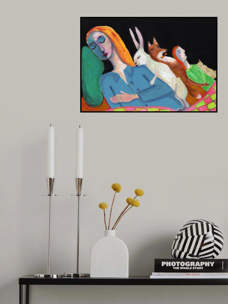 Five in the Bed Poster och Canvastavla