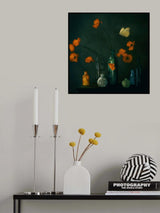 I Dreamt, I Dreamt Of Poppies (Dark mood) Poster och Canvastavla