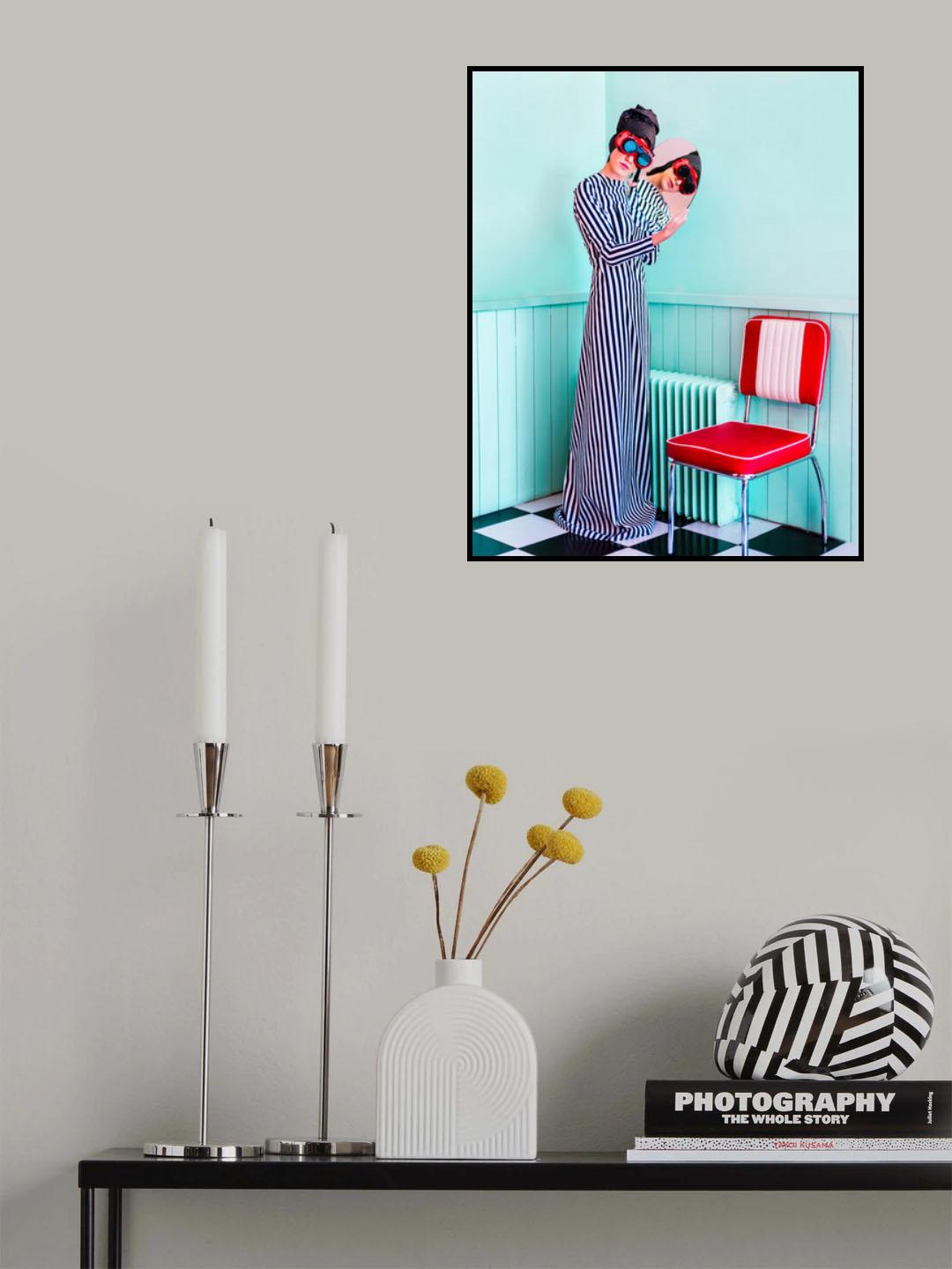 A Vague Reflection Poster och Canvastavla