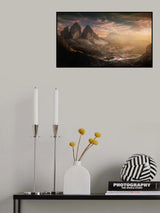 Mountain Lodge Poster och Canvastavla