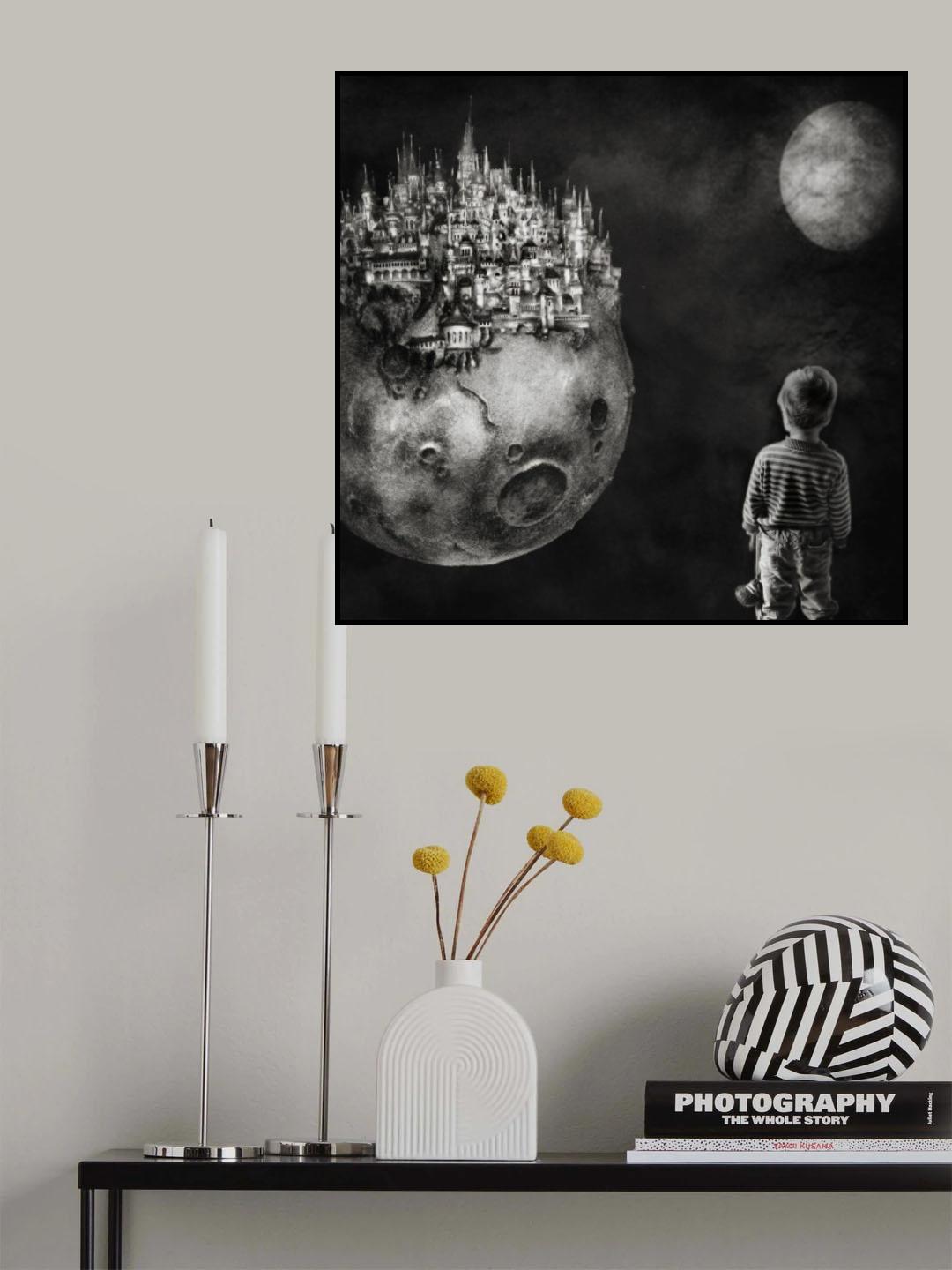 Let your dreams be bigger than your fears Poster och Canvastavla