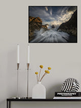 Approaching waveⅡ Poster och Canvastavla